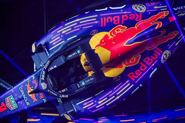 F1 Las Vegas GP Red Bull Livery