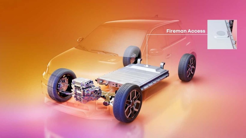 Renault ev fire safety