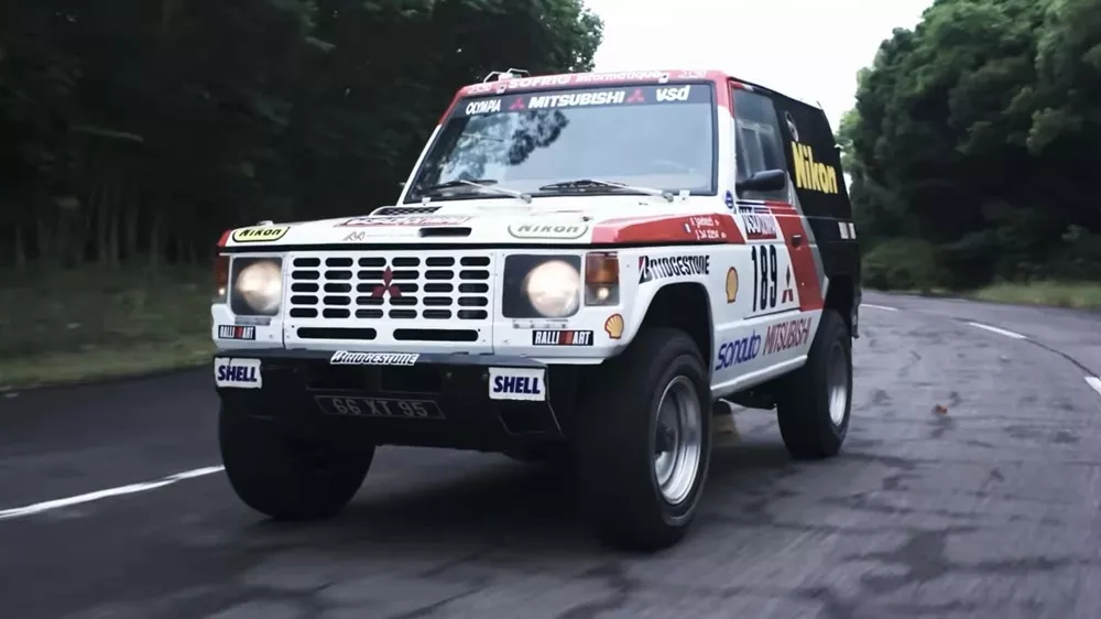 Mitsubishi Pajero Evolution Dakar Restoration
