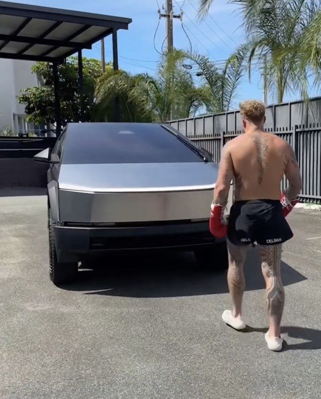 Jake Paul Cybertruck