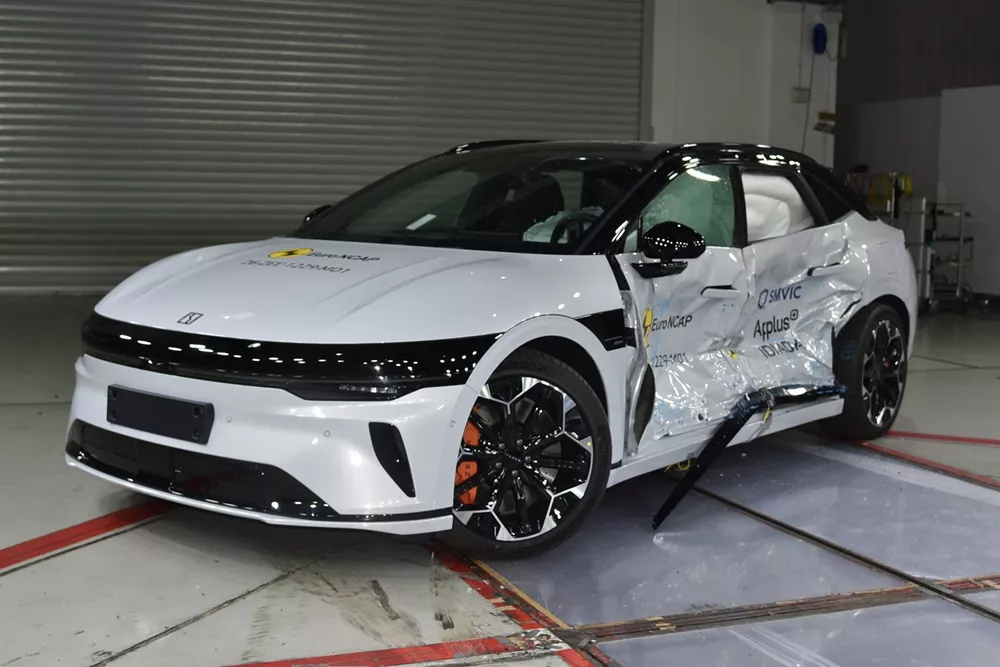 Zeekr 7GT Euro NCAP crash test