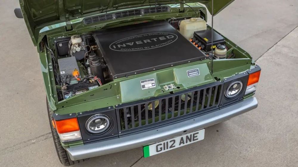 Range Rover metatropi electrico