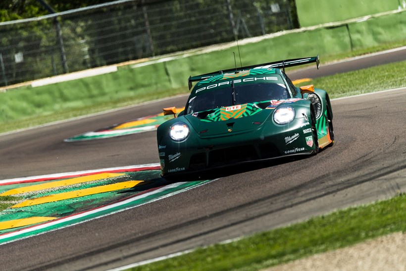 Michael Fassbender Porsche 911 RSR Le Mans