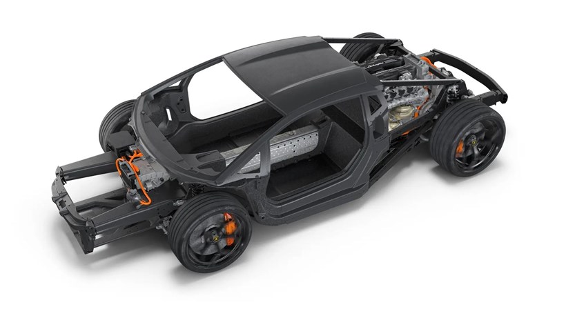 Lamborghini LB744 Rolling Chassis