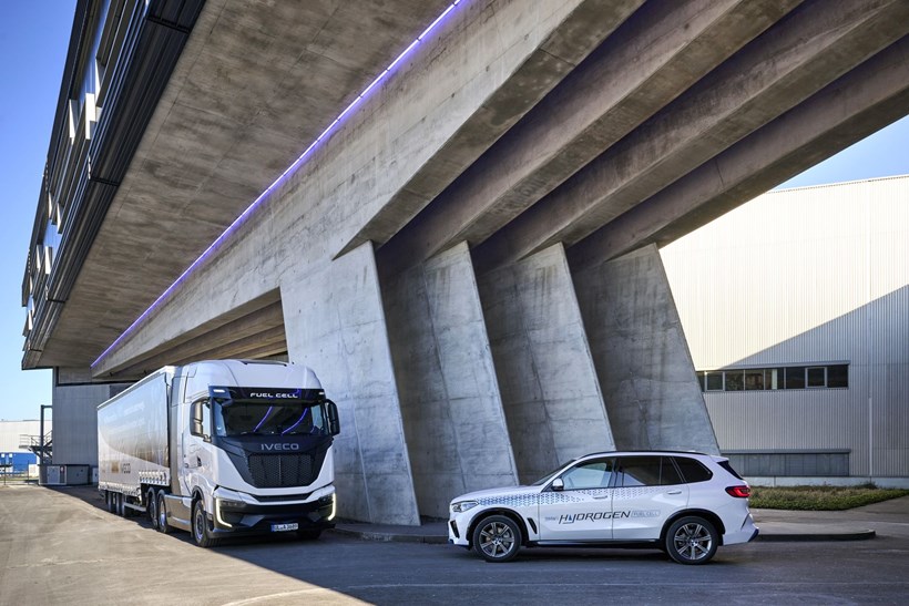 BMW φορτηγά με υδρογόνο