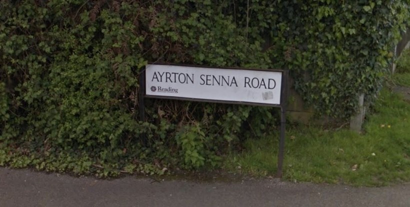 Οδός Ayrton Senna Tilehurst Reading