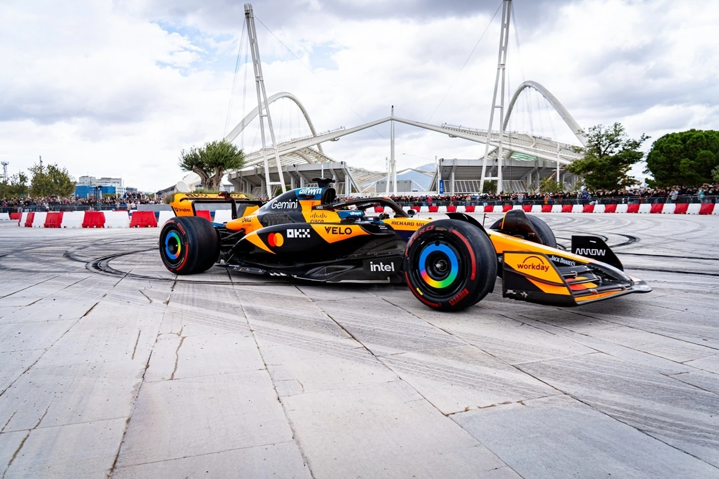 Allwyn x McLaren Racing: Live in Athens best shots