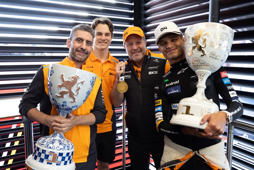 McLaren Formula 1 Stella Piastri Brown Norris