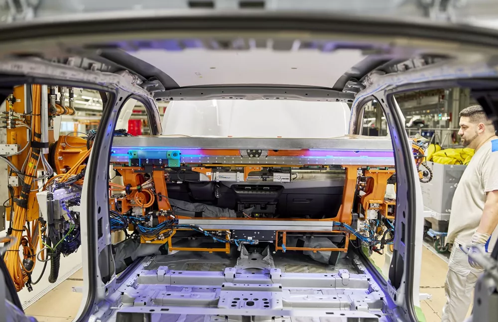 Skoda Epiq γραμμή παραγωγής εργοστάσιο Ναβάρα Ισπανία
