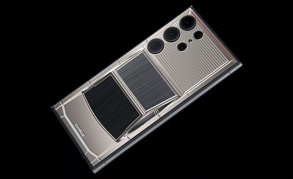 Tesla Cybertruck Samsung S24 Caviar