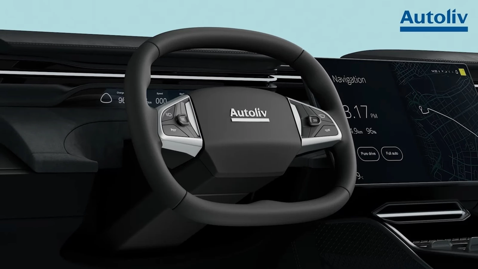 Autoliv αναδιπλούμενο τιμόνι