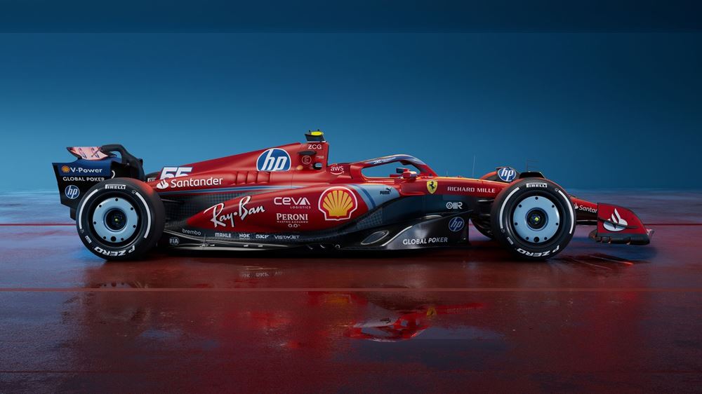 Ferrari Sf-24 Blue Miami Grand Prix
