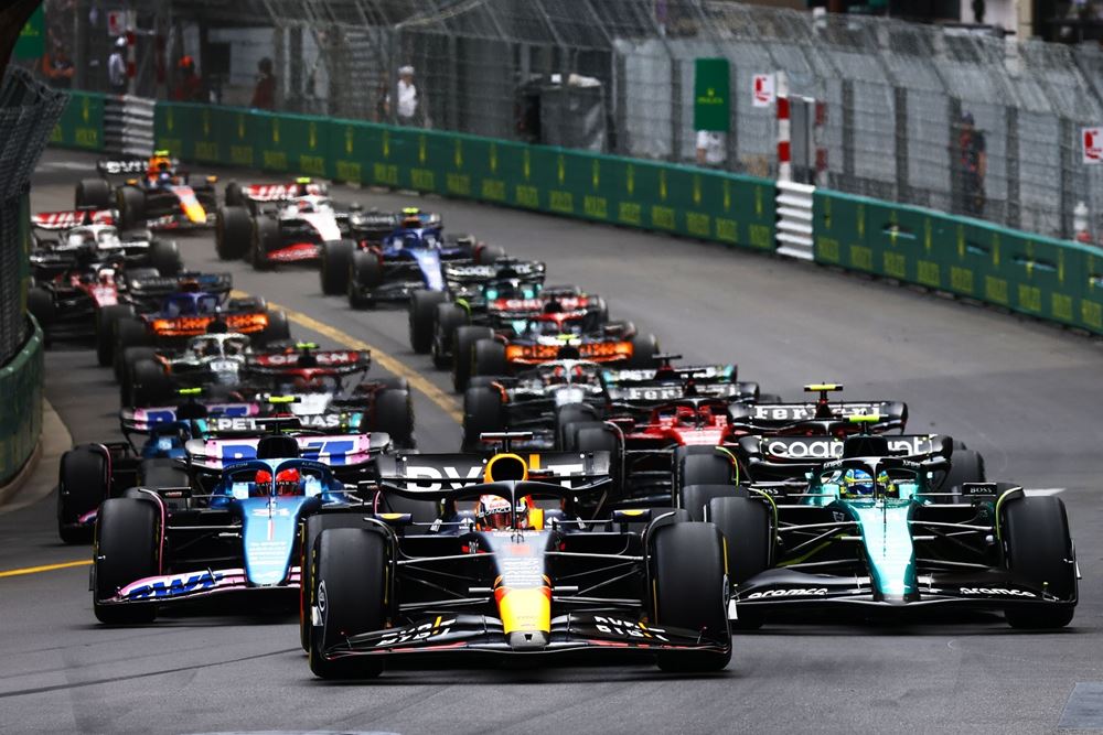F1 GP Monaco Εκκίνηση