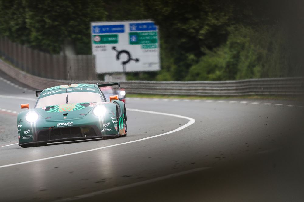 Michael Fassbender Porsche 911 RSR Le Mans