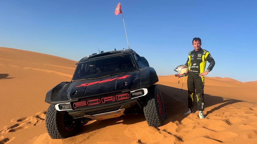 Romain Dumas Raptor T1