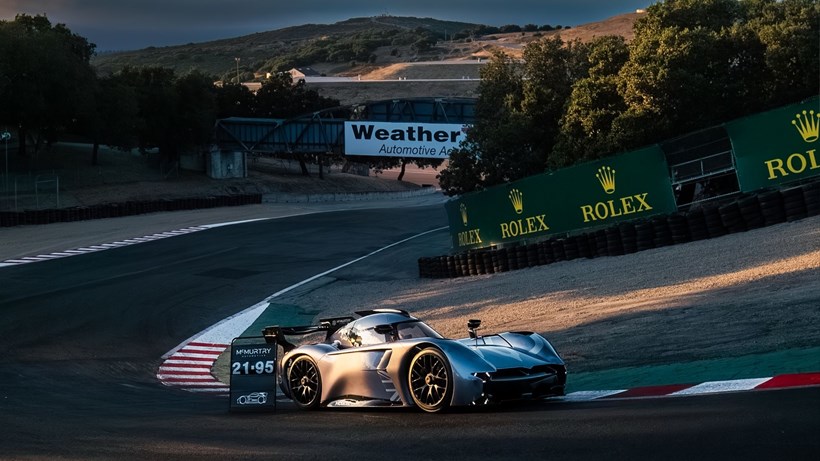 McMurtry Speriling Ρεκορ Corkscrew Laguna Seca