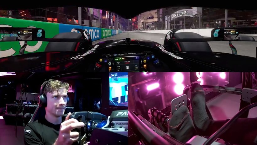 F1 Las Vegas GP Simulator