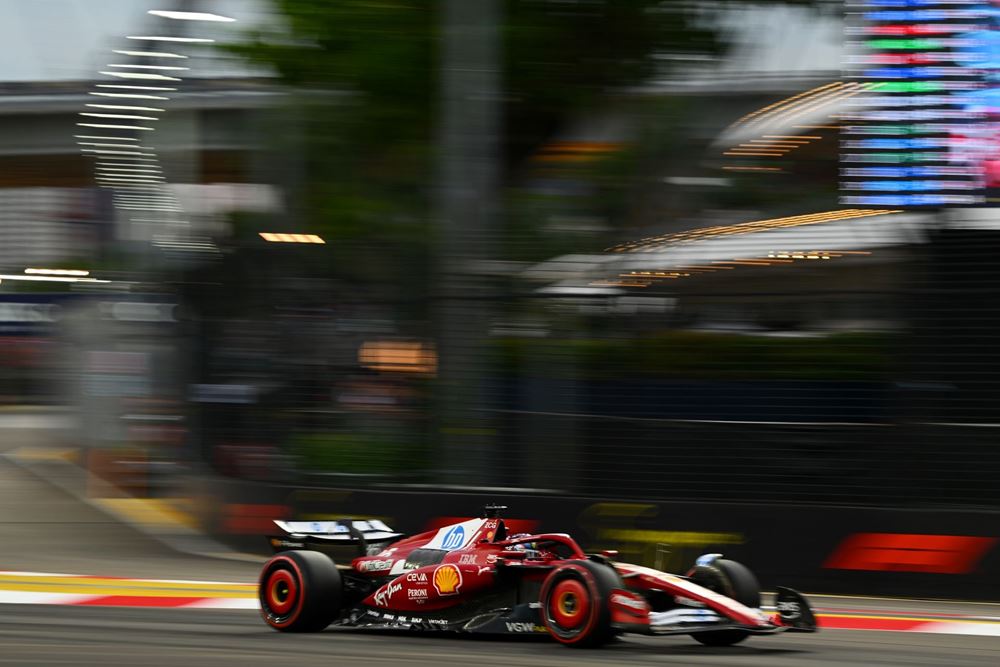 F1 GP Σιγκαπούρης Κατατακτήριες Charles Leclerc