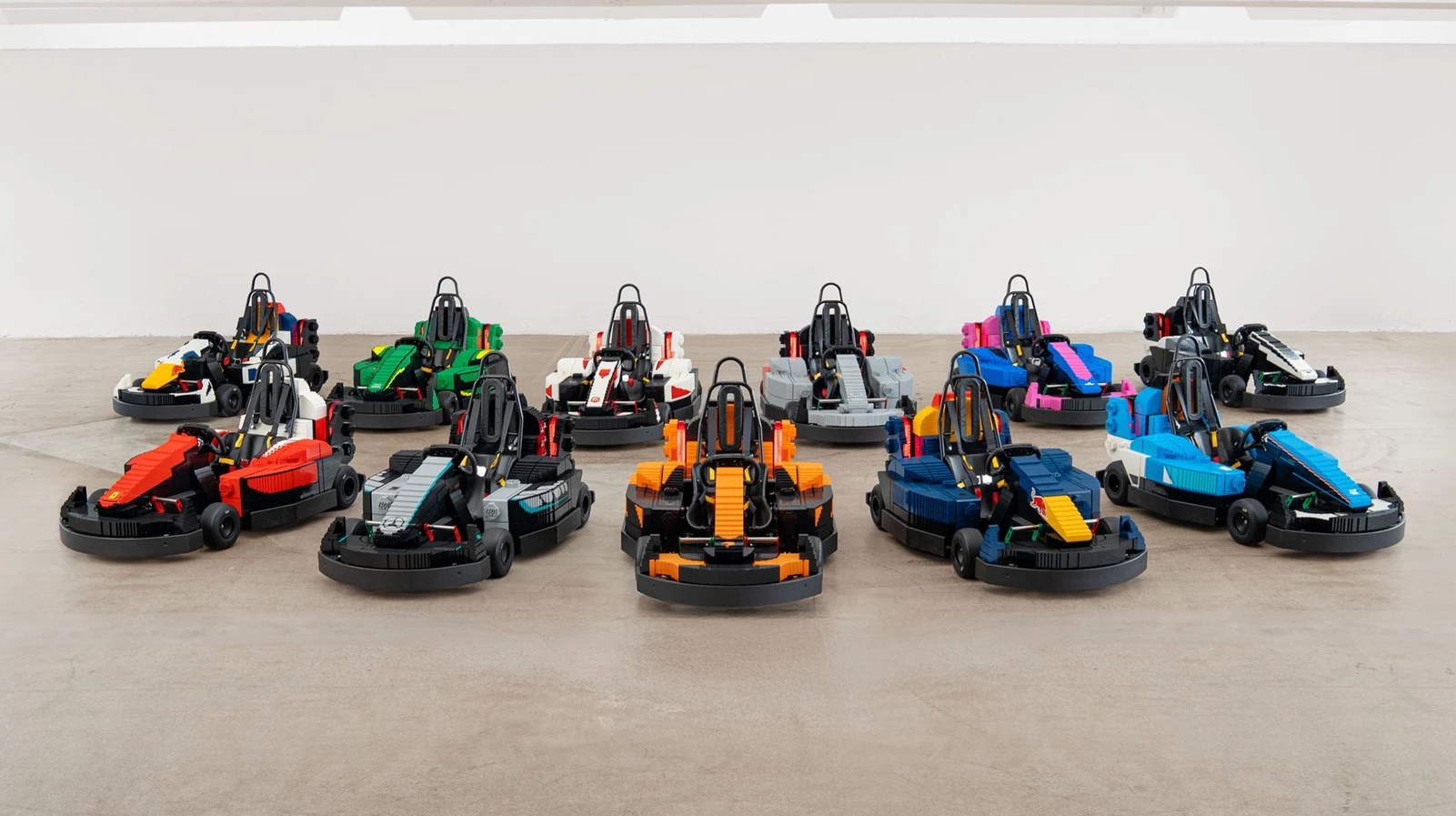 LEGO F1 minicars Grand Prix Μ. Βρετανίας Silverstone