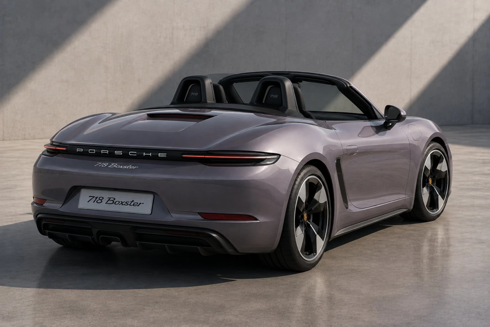 Porsche 718 Boxster render