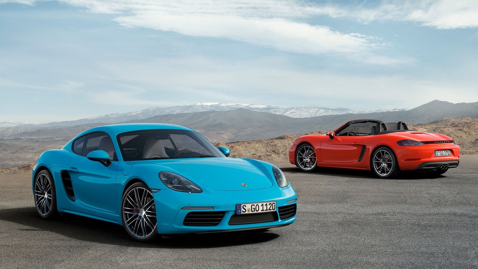 Porsche 718 Cayman - Porsche 718 Boxster