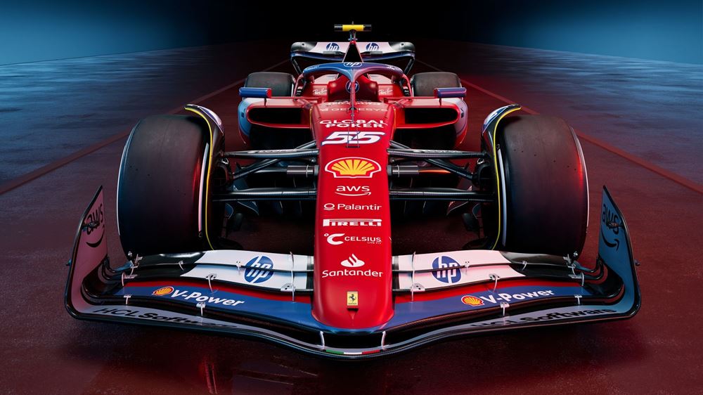 Ferrari Sf-24 Blue Miami Grand Prix