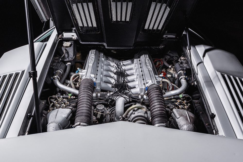 Lamborghini Countach Λύκος της Wall Street τρακαρισμένη