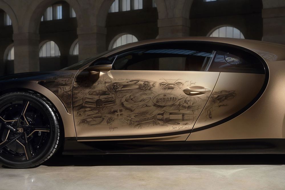 Bugatti Chiron SS Golden Era