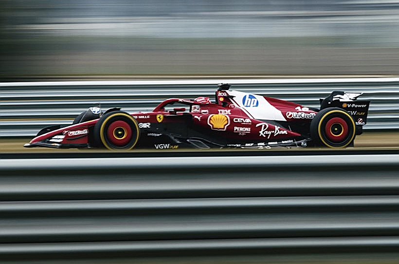 Ferrari SF-25 Fiorano Shakedown Leclerc