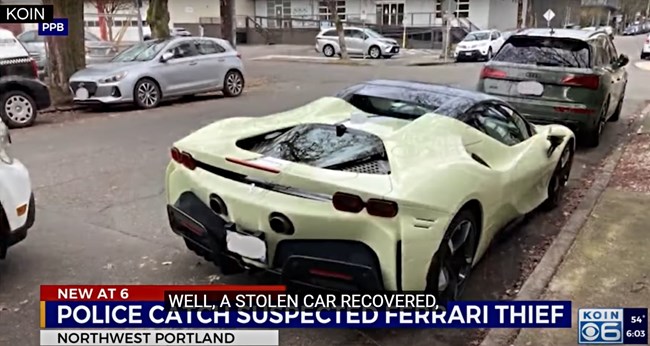 Ferrari SF90 stolen