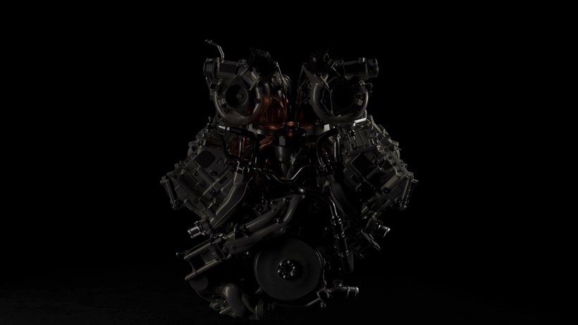 Lamborghini Temerario κινητήρας V8