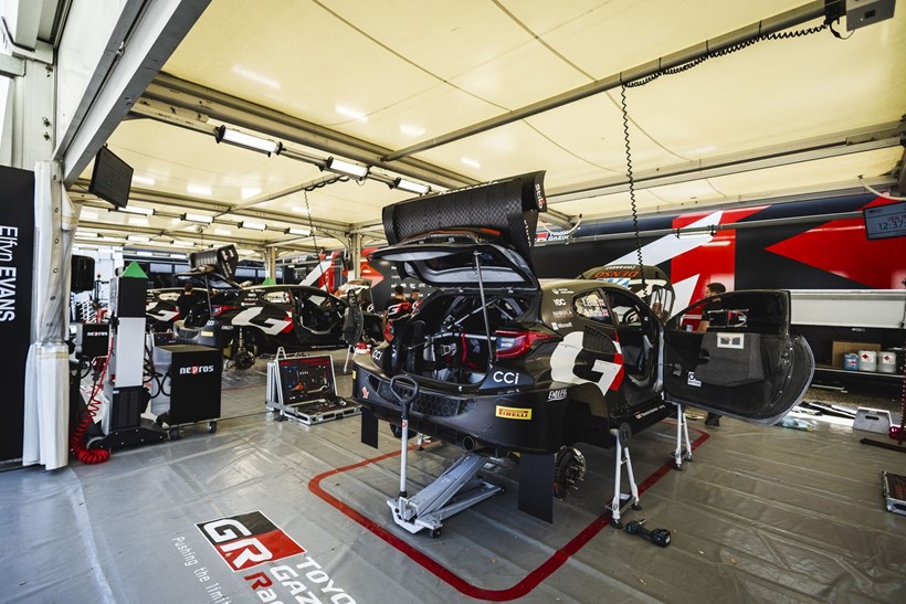 ΕΚΟ Ράλλυ Ακρόπολις 2024 Service Park
