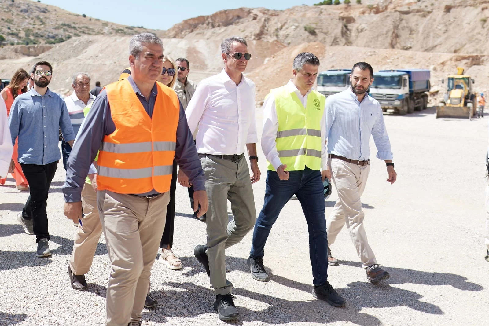 Κυριάκος Μητσοτάκης Πρωθυπουργός - Χρίστος Δήμας Υπουργός Παράκαψη Χαλκίδας