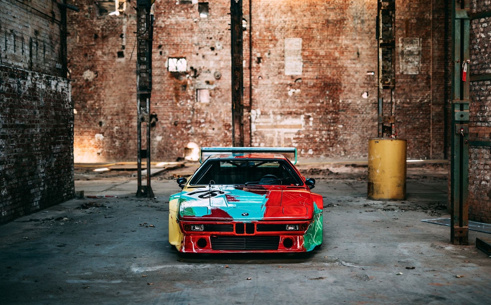 BMW M1 Art Car by Andy Warhol