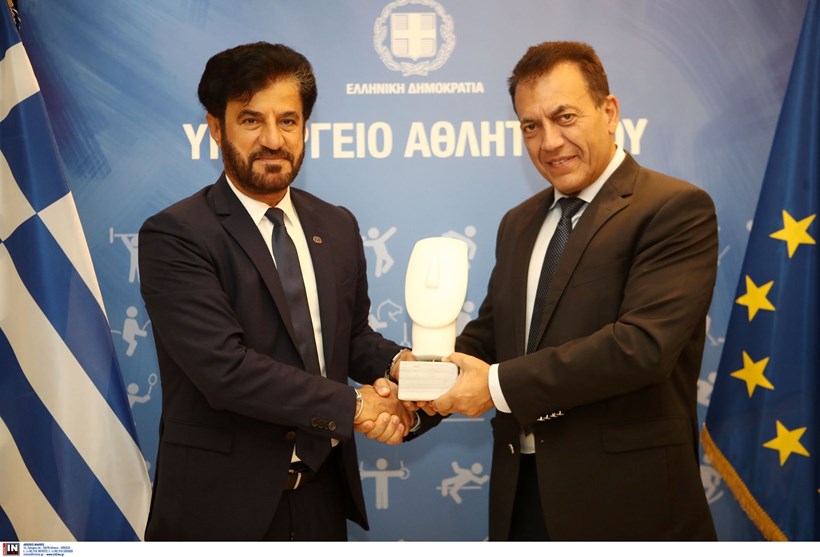 Mohammed Ben Sulayem Υπουργός Γιάννης Βρούτσης