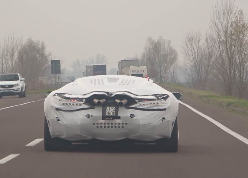 Lamborghini V12 Hybrid Spy