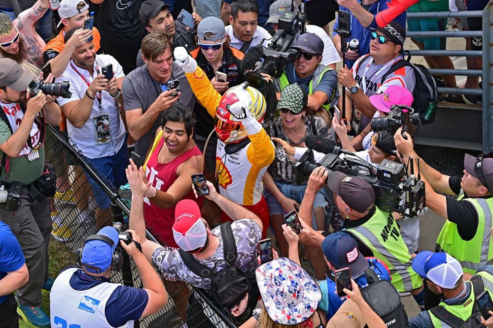 Indy500 2023 Josef Newgarden Νικητής