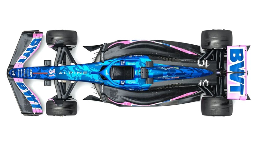 F1 Las Vegas GP Alpine Livery