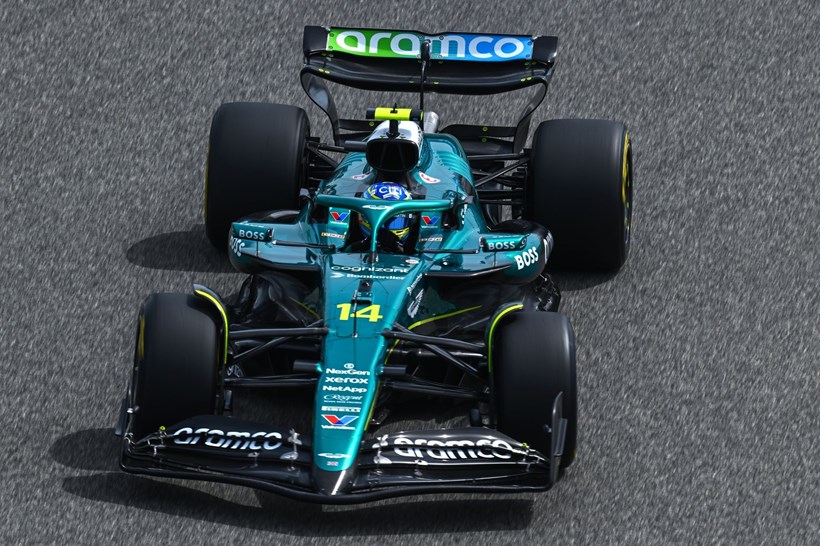 F1 δοκιμές Μπαχρέιν Aston Martin Alonso