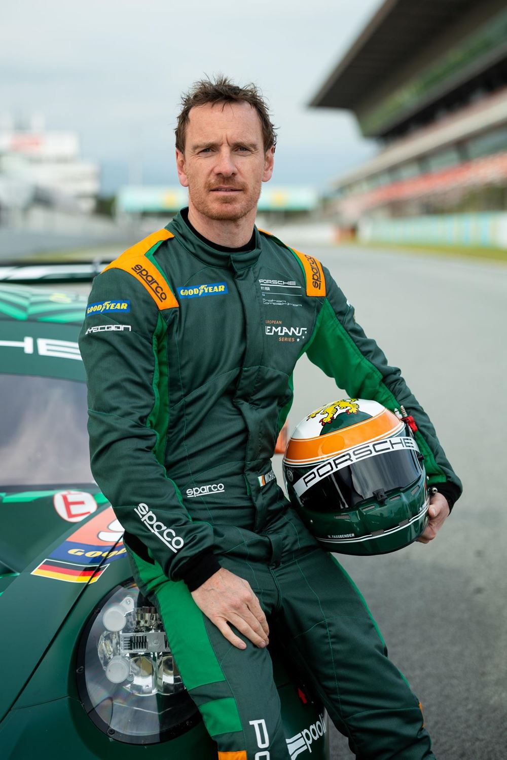 Michael Fassbender Porsche 911 RSR Le Mans
