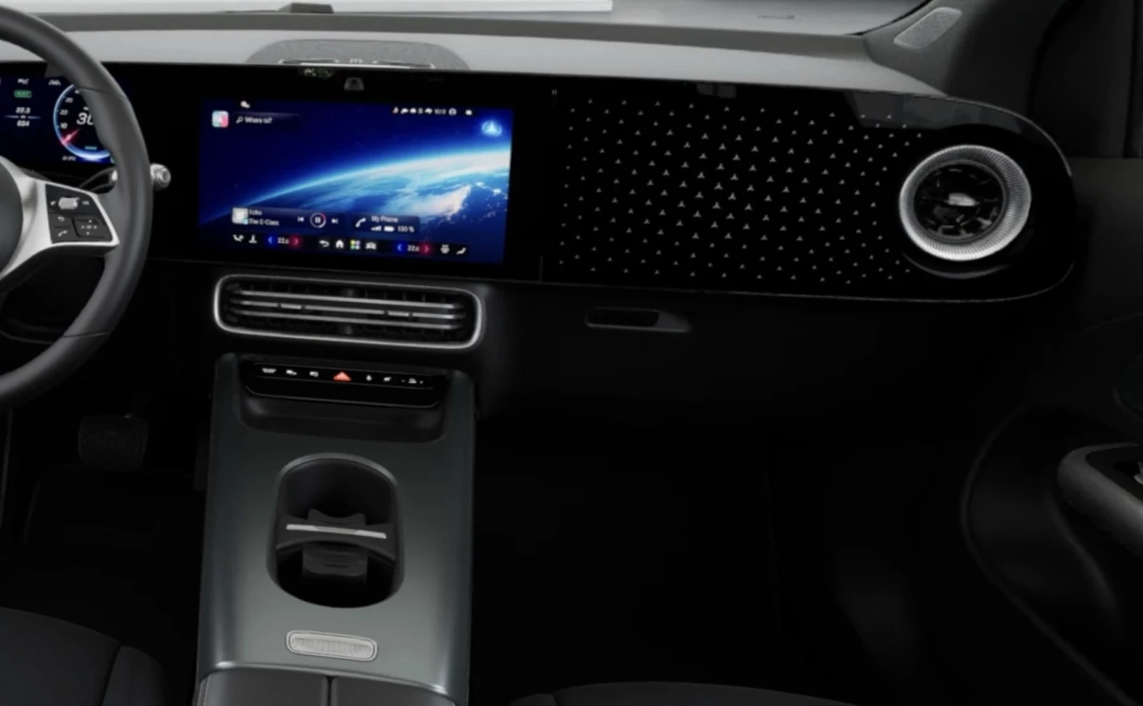 Mercedes GLA ταμπλό βασικής έκδοσης