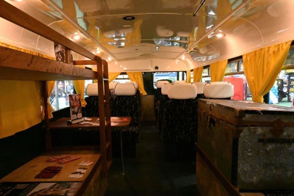 Paul McCartney Birstol Magic Bus Wings on Tour