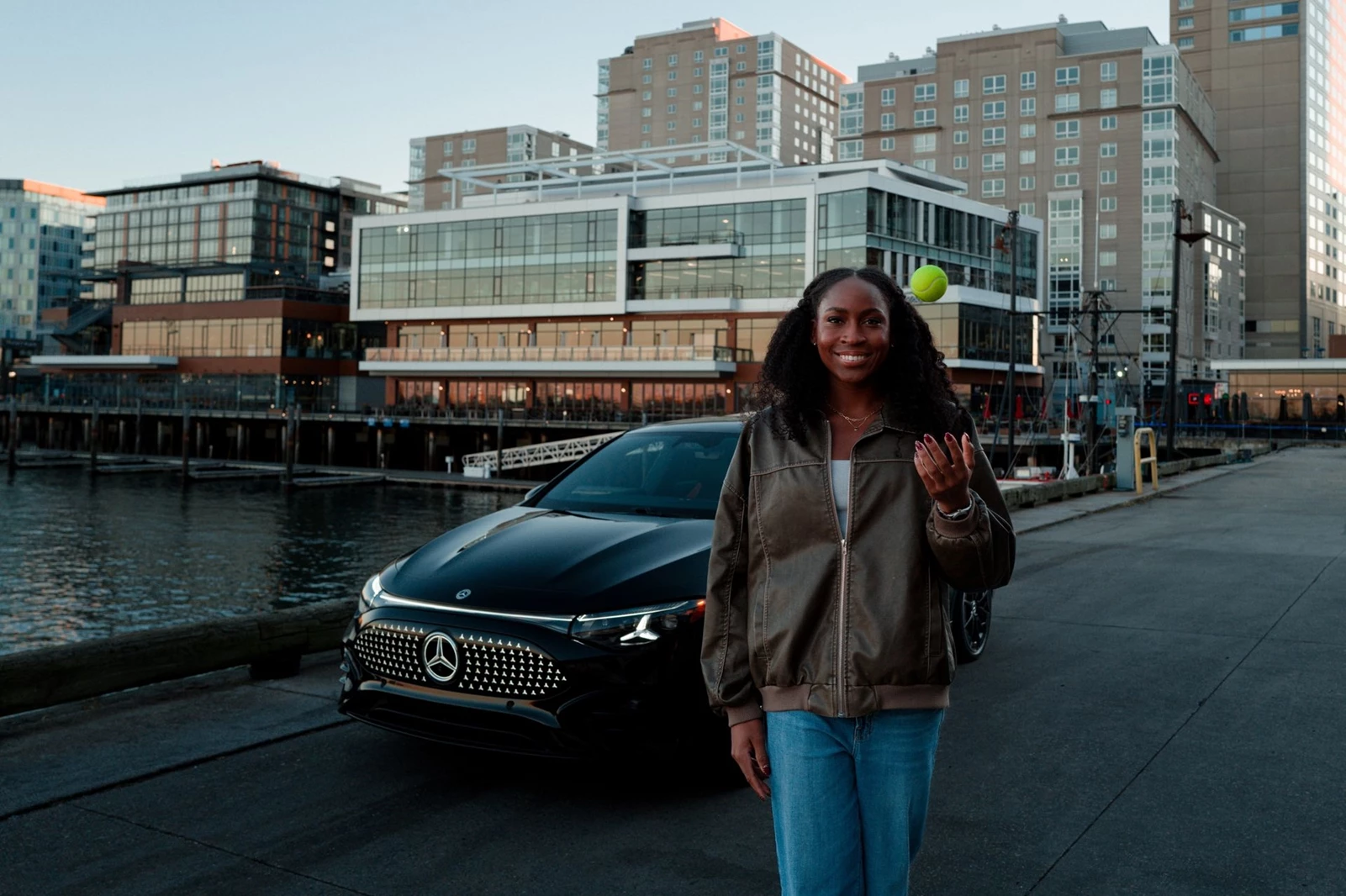 Coco Gauff Mercedes ambassador