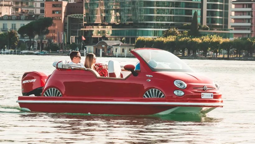 Fiat 500 Boat