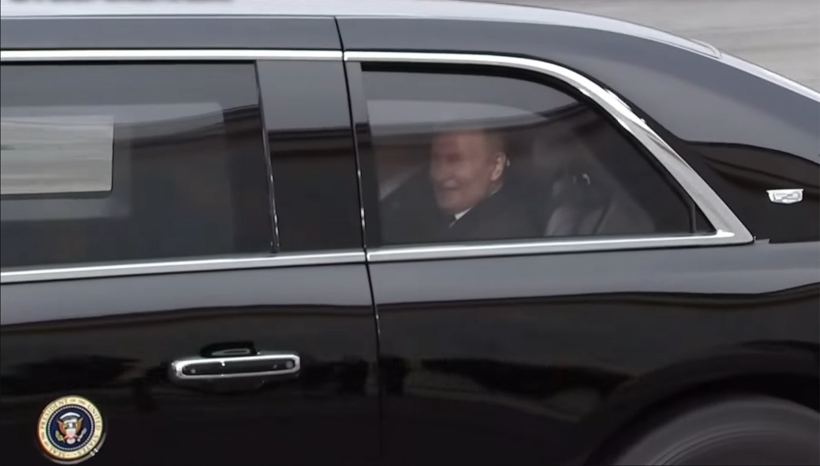Ντόναλντ Τραμπ Βλαντιμίρ Πούτιν Αλάσκα 2025 Cadillac
