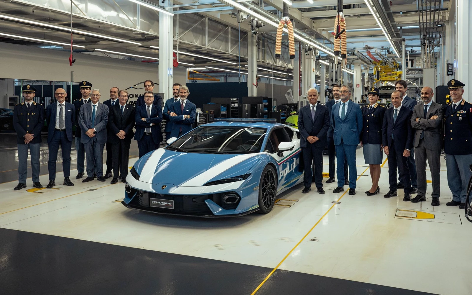 Lamborghini Temerario Polizia
