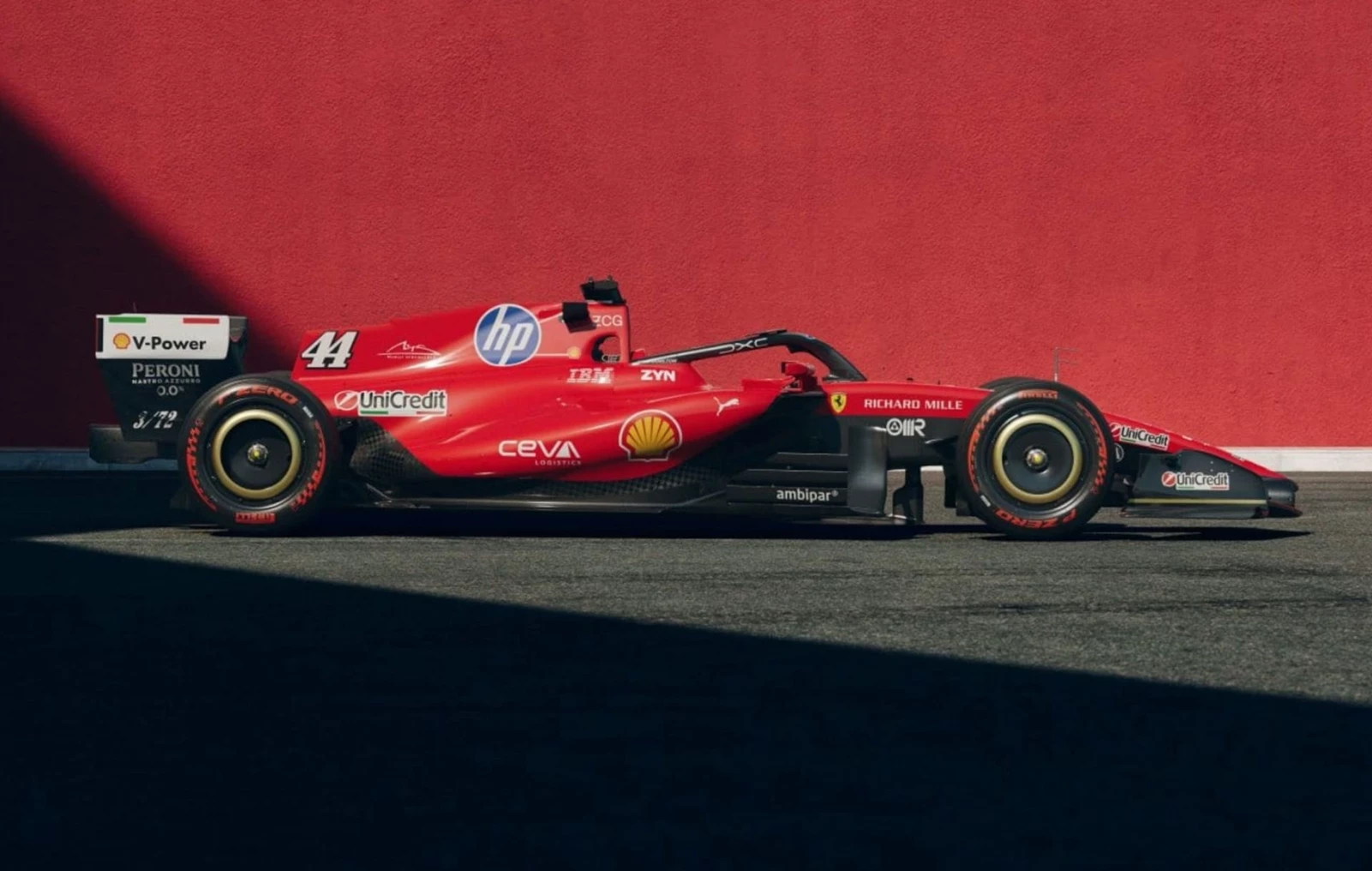 Ferrari νέα χρώματα στην Monza για Schumacher
