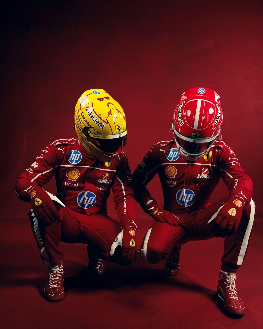 Ferrari SF-25 Lewis Hamilton Charles Leclerc