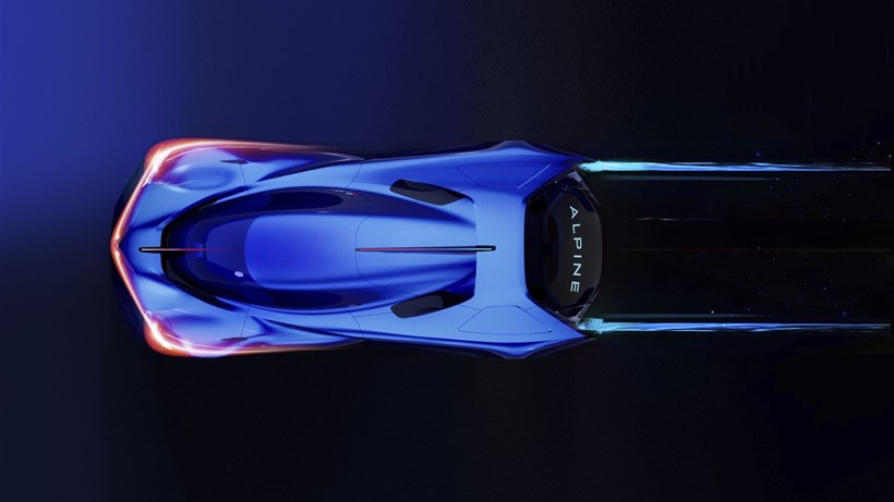 Alpine Alpenglow Hydrogen Racing Car