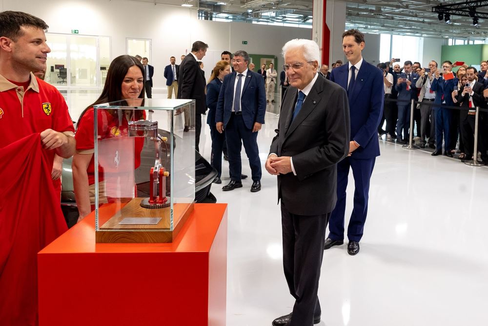 Ferrari e-building Maranello εργοστάσιο ηλεκτρικών hypercars Sergio Matarella